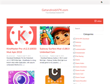 Tablet Screenshot of getandroidapk.com